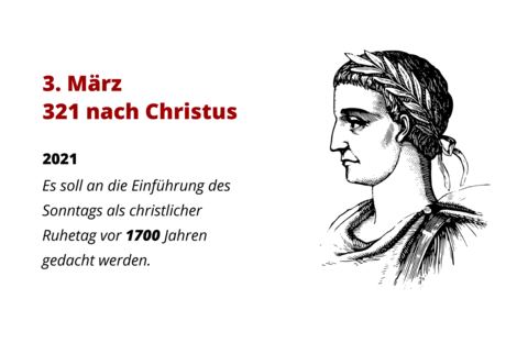 1700 Jahre Sonntag – „christlicher“ Albtraum oder Jubiläum?